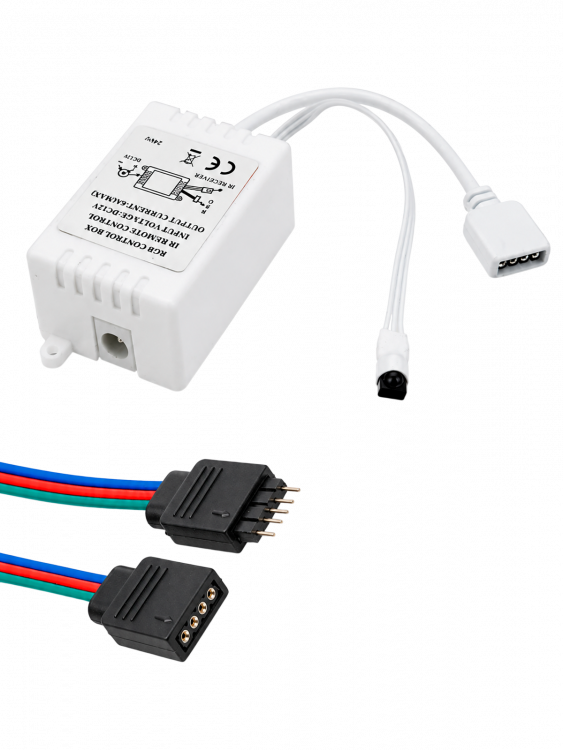 Светодиодная лента комплект с пультом 5м IP20 Огонек OG-LDL02